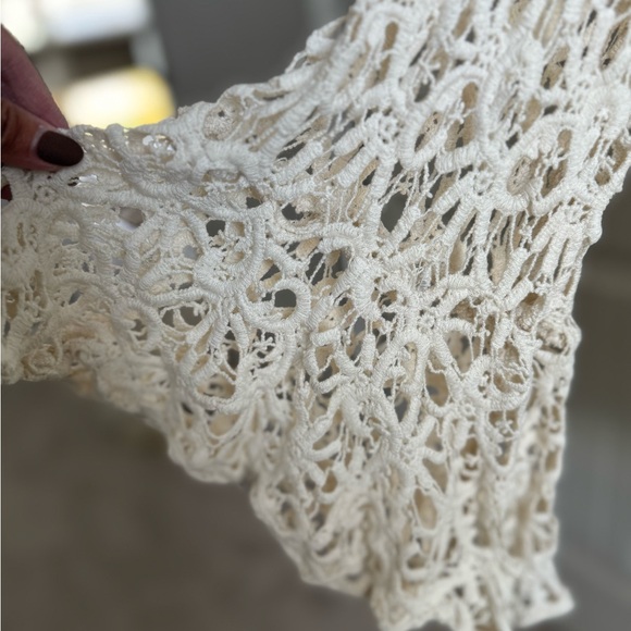 Union of Angels Off the Shoulder Crochet Dress in Size Small - Picture 6 of 7